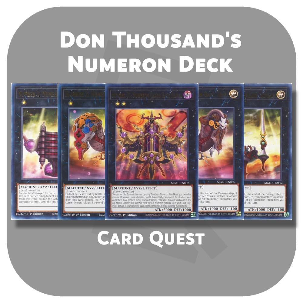 Amazon.com: Complete Custom Deck for Yu-Gi-Oh! ZEXAL - Don Thousand's ...