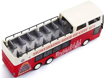 Amazon.co.jp: 1/18スケールリモートコントロール2階建て観光