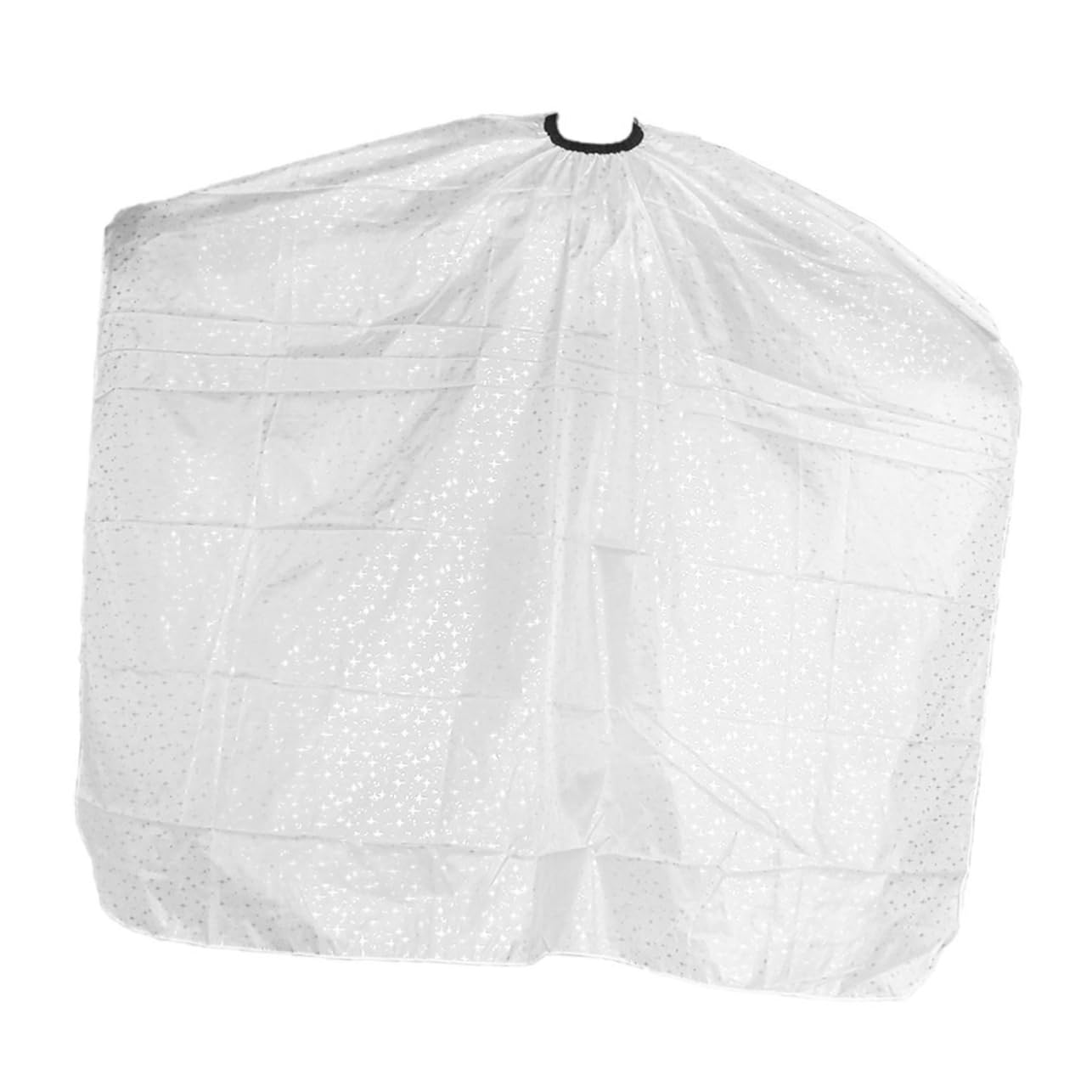 DOITOOL 3pezzi Mantello Da Parrucchiere Con Stelle Bianche Grembiule Per Taglio e Acconciature Adatto e Adulti Materiale Leggero e Facile Da Pulire