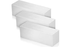 3Pcs 6 * 2 * 2 Inches 6061 Square Aluminum Bar Aluminum...