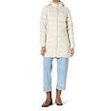 womens Lightweight Water-Resistant Packable Hooded Puffer Coat (Available in Plus Size)