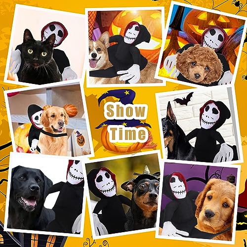 Halloween Haustier Kostüm, Reiter Hundekostüm, Haustiere Party Cosplay Bekleidung, Haustier Hunde Halloween Reiter Kostüm für Kleine bis Große Hunde (XL)