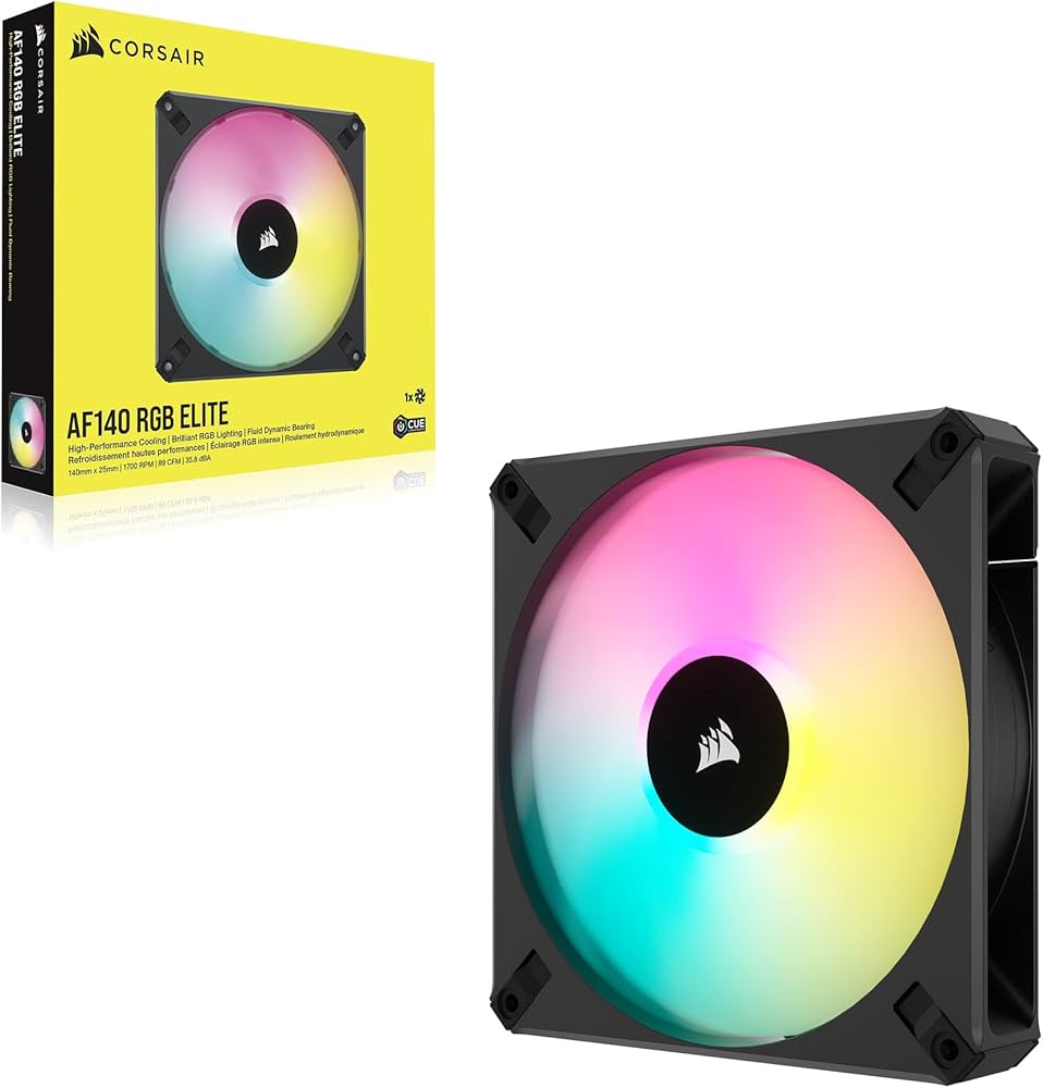 Amazon | CORSAIR AF140 RGB ELITE Single Pack PCケースファン