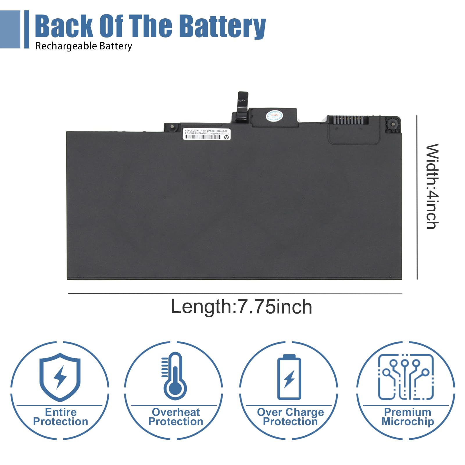 Amazon.com: VANPIR TA03XL CS03XL 854047-1C1 854047-421 854108-850