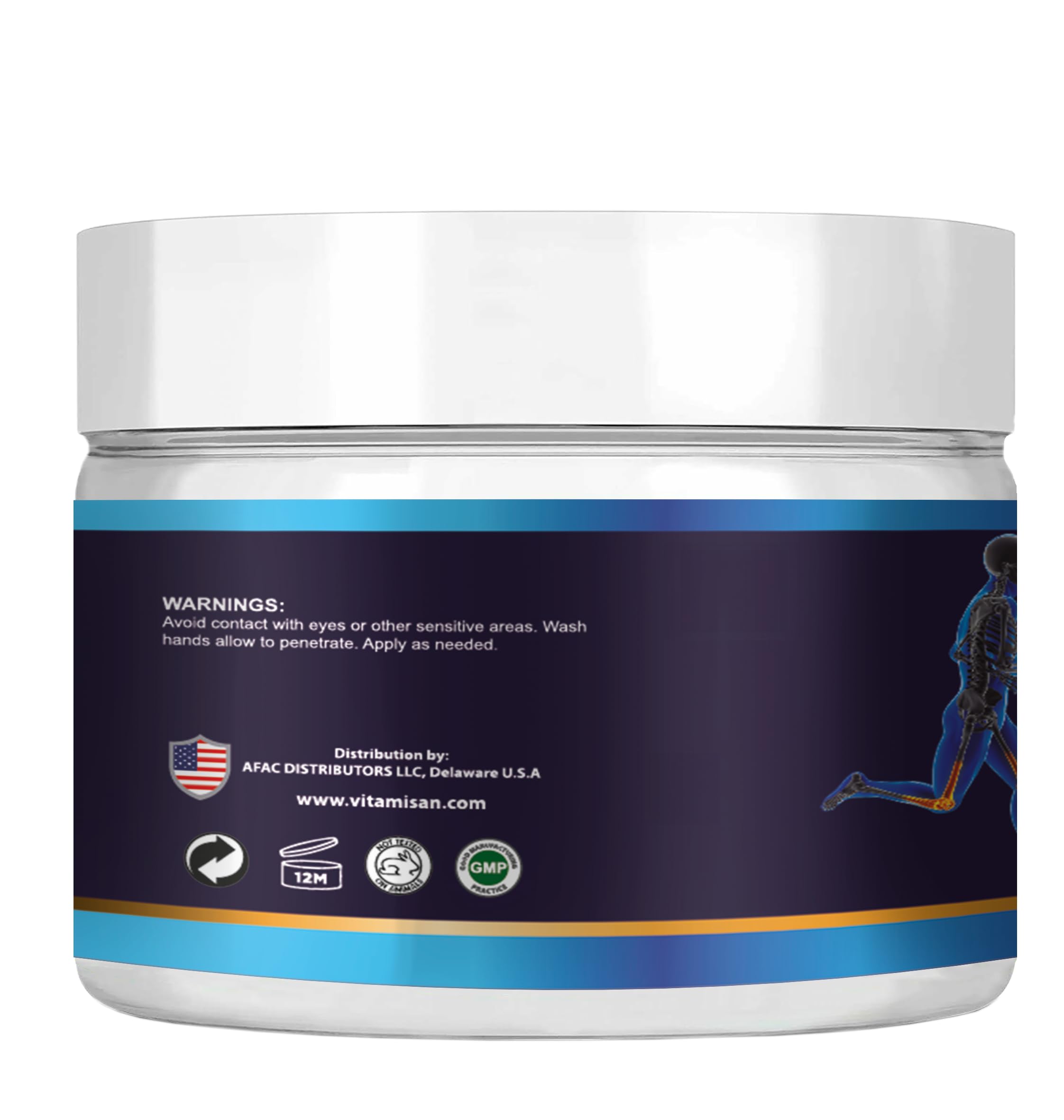 VITAMISAN Glucosamine Chondroitin MSM Collagen and Arnica Cream 4 OZ 2 Pack — Amazon image 5
