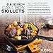 Cuisinel Cast Iron Skillet Set - 8