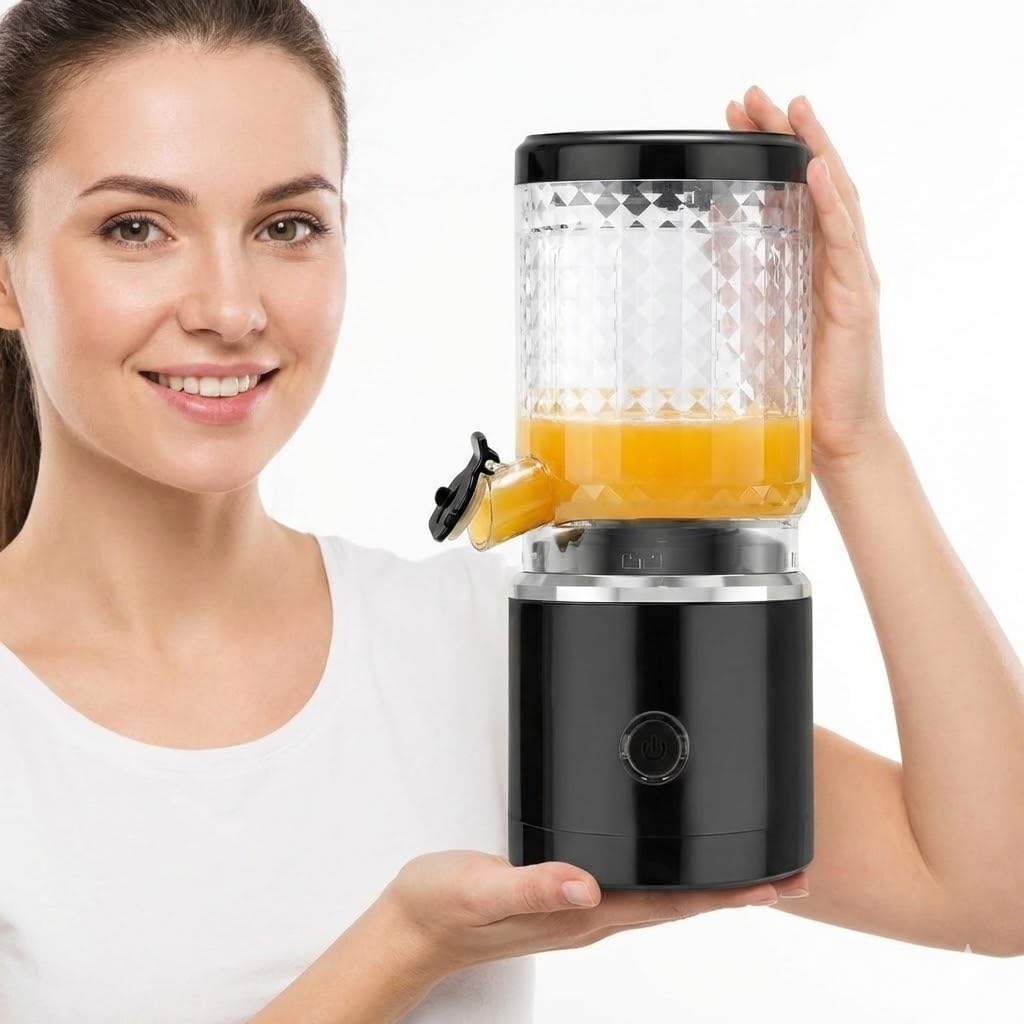 Drumstone (𝐒𝐩𝐞𝐜𝐢𝐚𝐥 𝟏𝟓 𝐘𝐞𝐚𝐫𝐬 𝐖𝐚𝐫𝐫𝐚𝐧𝐭𝐲) USB Rechargeable Automatic Citrus Juicer for Oranges, Lemons & Grapefruit, One-Touch Electric Squeezer with High Juice Yield, Compact-image-29