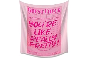 Tapestry Preppy Pink Room Decor