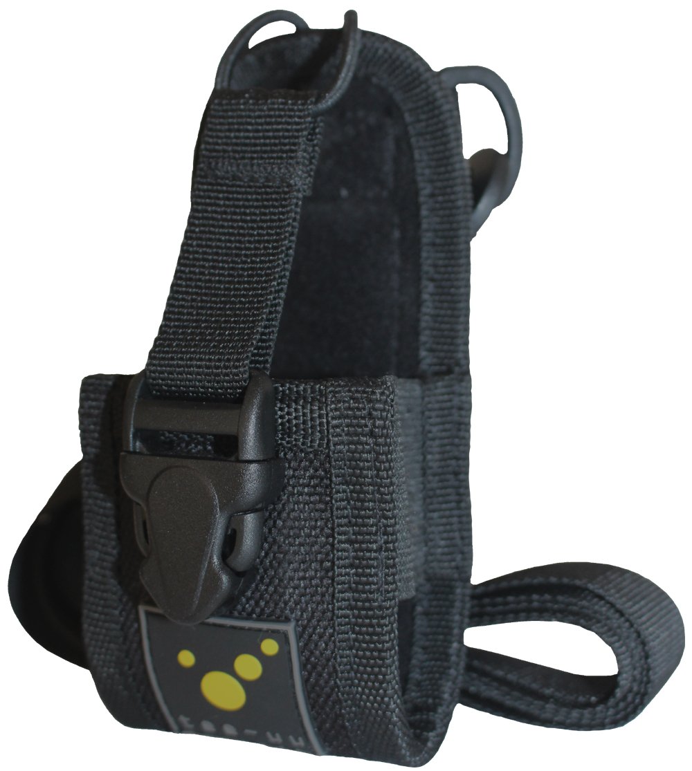 tee-uu DIGI Digitalfunkgeräte-Holster | schwarz | perfekt und flexibel
