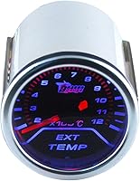 Vista 14 de ESUPPORT - Medidor de presión de aceite para auto, 2" 52mm