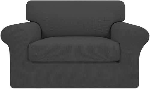 Easy-Going 2 Pieces Stretch Oversized Chair Couch Cover Sofa Cover