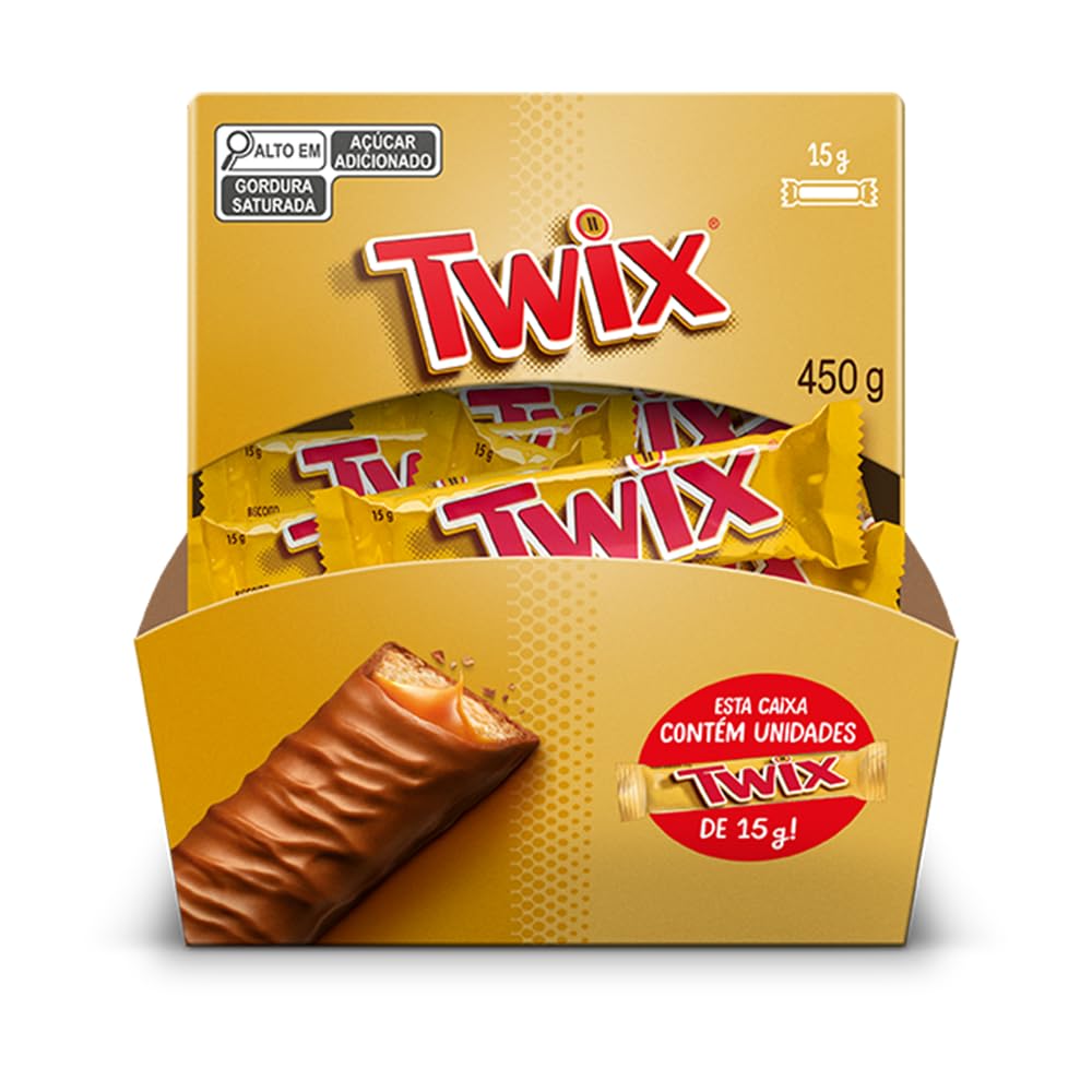 Twix Original Mars 24X30X15g Mars Sabor Chocolate