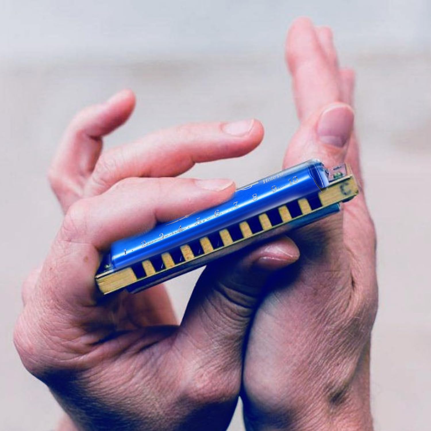 OFFCUP Harmonica Diatonique, 10 Trous Harmonica Blues, 20 tons Diatonique en Do, Harmonicas Jouet avec Sac de Rangement pour Débutants Enfants Étudiants Adultes Comme Meilleur Cadeau- Argent OFFCUP Harmonica Diatonique, 10 Trous Harmonica Blues, 20 tons Diatonique en Do, Harmonicas Jouet avec Sac de Rangement pour Débutants Enfants Étudiants Adultes Comme Meilleur Cadeau- Argent
