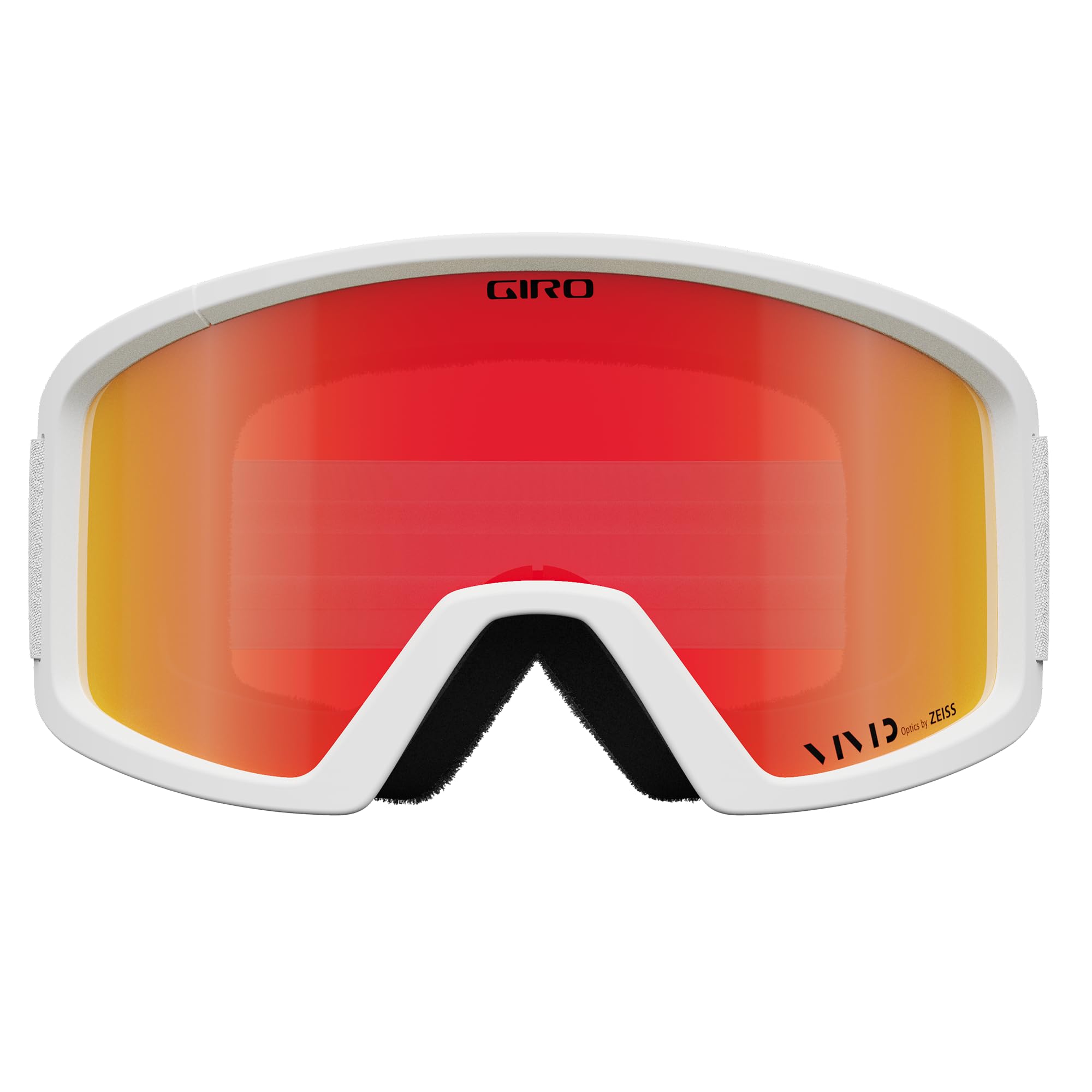 Amazon | Giro Blok 大人用スノーゴーグル - 鮮やかなエンバー