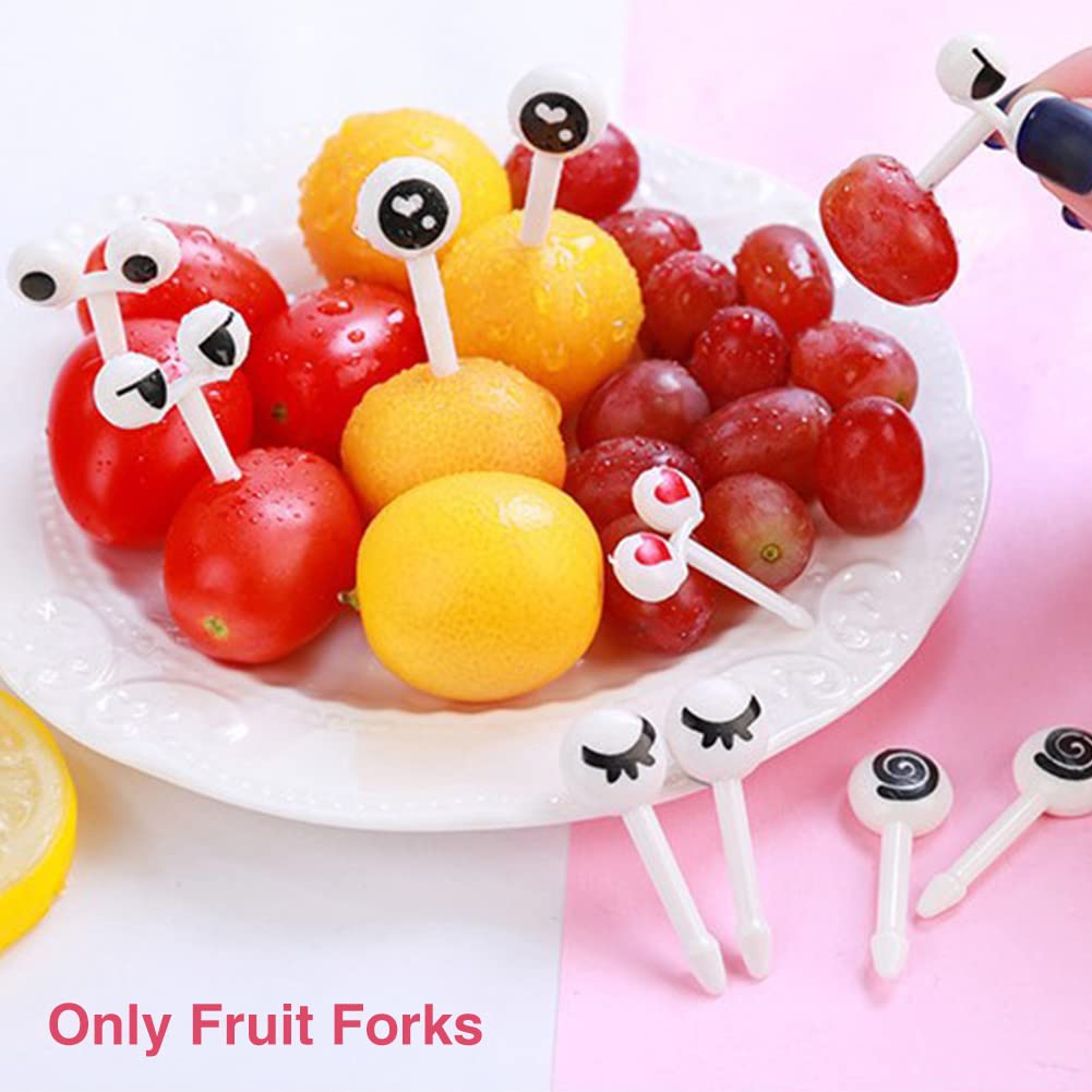 60 Forchettine Per Frutta A Forma Di Animali - Stuzzicadenti Decorativi Riutilizzabili Per Feste E Bambini - Foto 6