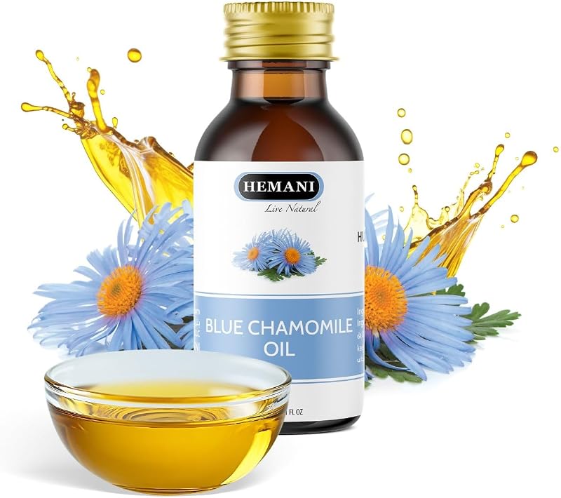 Óleo de Camomila Azul Hemani Matricaria chamomilla 30 mL