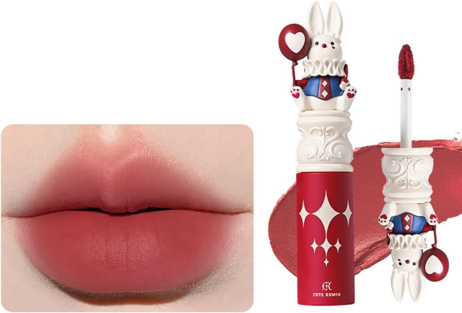 Cute Rumor Wonderland Circus Series Limited Edition Lip Gloss (C04 Sweet Clown)