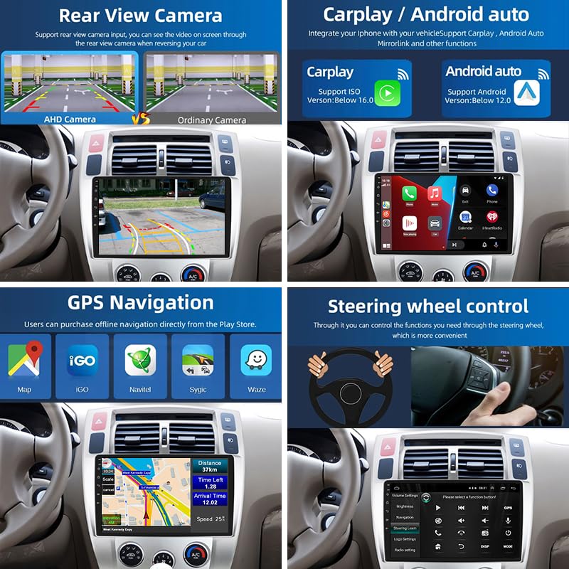 Autoradio Android Hyundai Tucson : remplacez votre ancien poste par l'écran tactile 10.1'' avec Bluetooth - 5