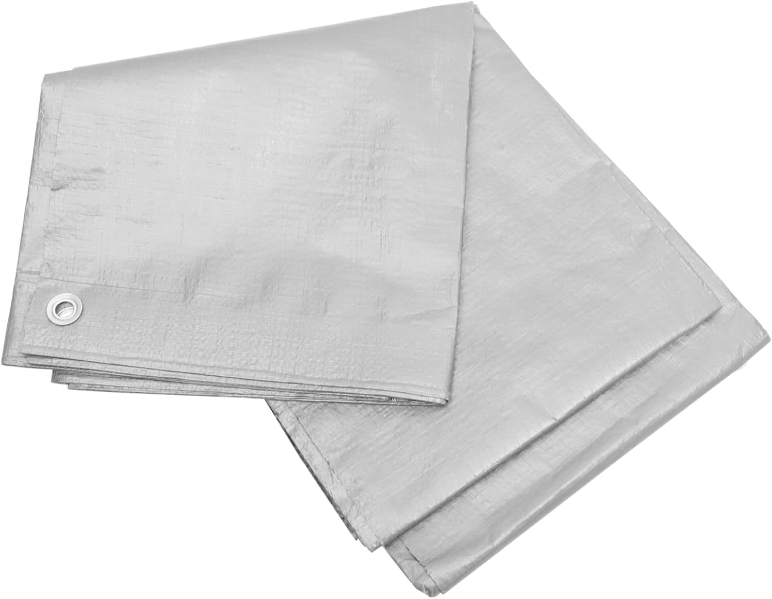 2m Outdoor Tarp for Camping Picnic and Greenhouse Protection Rain Cloth Grommets for Weather Conditions