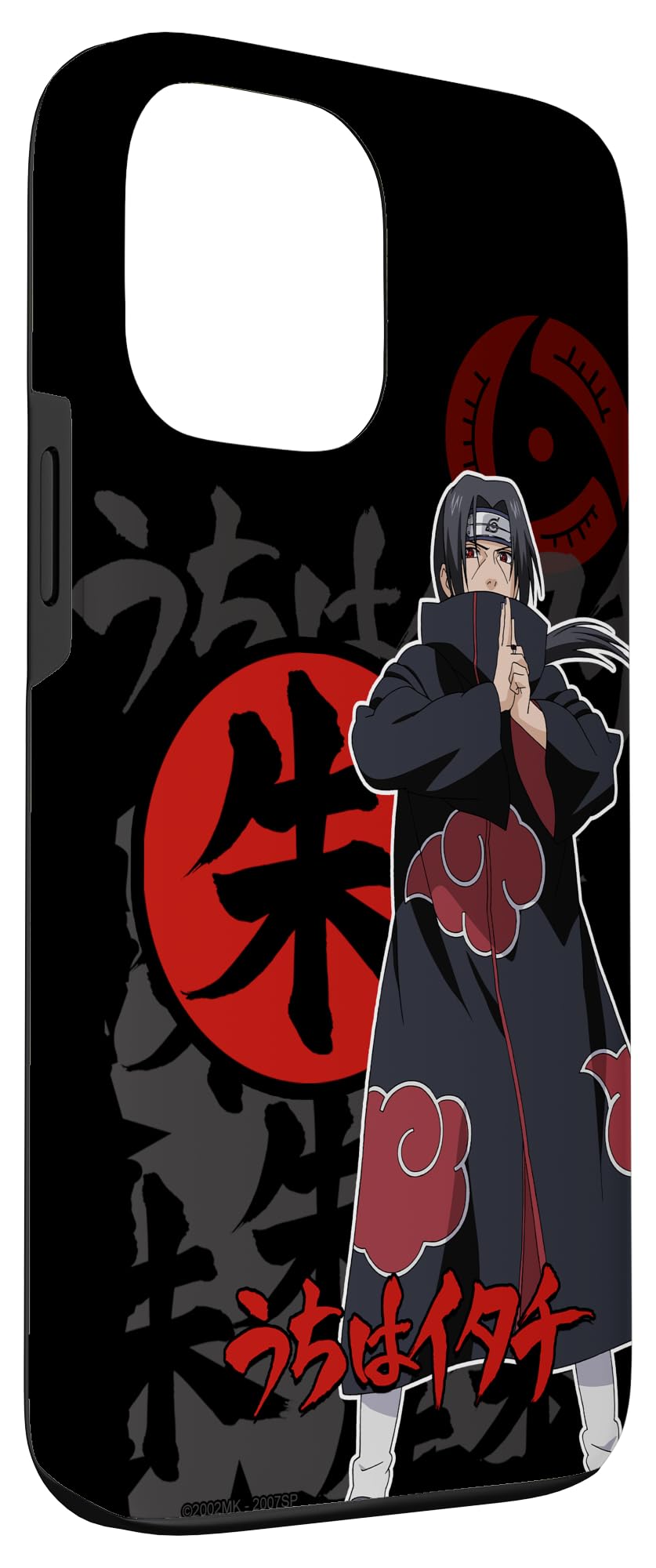 イタチ. ウチハ Apple iPhone 13Pro ブラック Amazon.com: Naruto Shippuden Itachi and Icons Case for iPhone 13