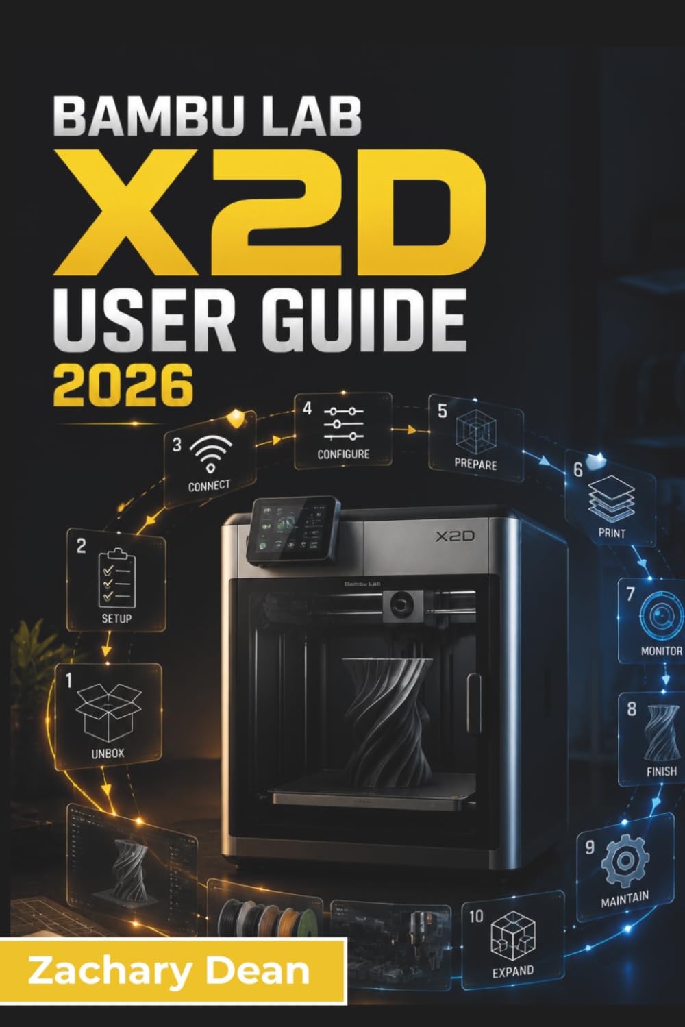 Bambu Lab X2D USER GUIDE 2026: Setup, Filament Handling, Print Preparation, Material Choices, Maintenance, and Everyday Troubleshooting for Reliable 3D Printing Results