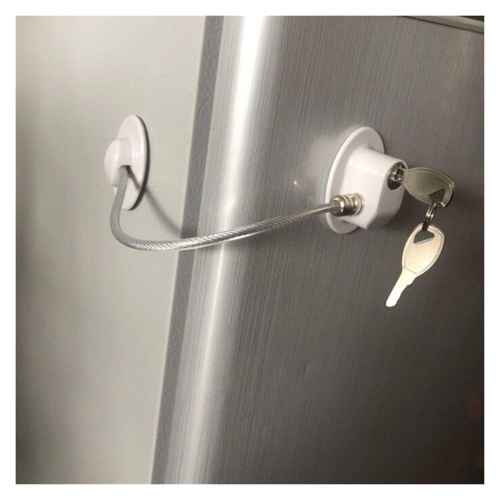 Cerradura de Seguridad Cerraduras de Seguridad de 1 Pieza Restrictor de Ventana para niños de plástico Cerradura de Seguridad Infantil Seguridad para niños Evitar Que los niños se