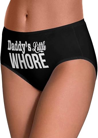 BAIJIAOYUN Spank Me Its Womens Funny Panties, Mid-Rise Panty Soft Stretch Bikini Underwear