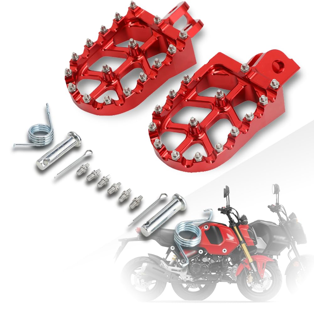 Amazon | JFG バイク用 フットペグ 滑り止め フットペグ ステップ 可倒