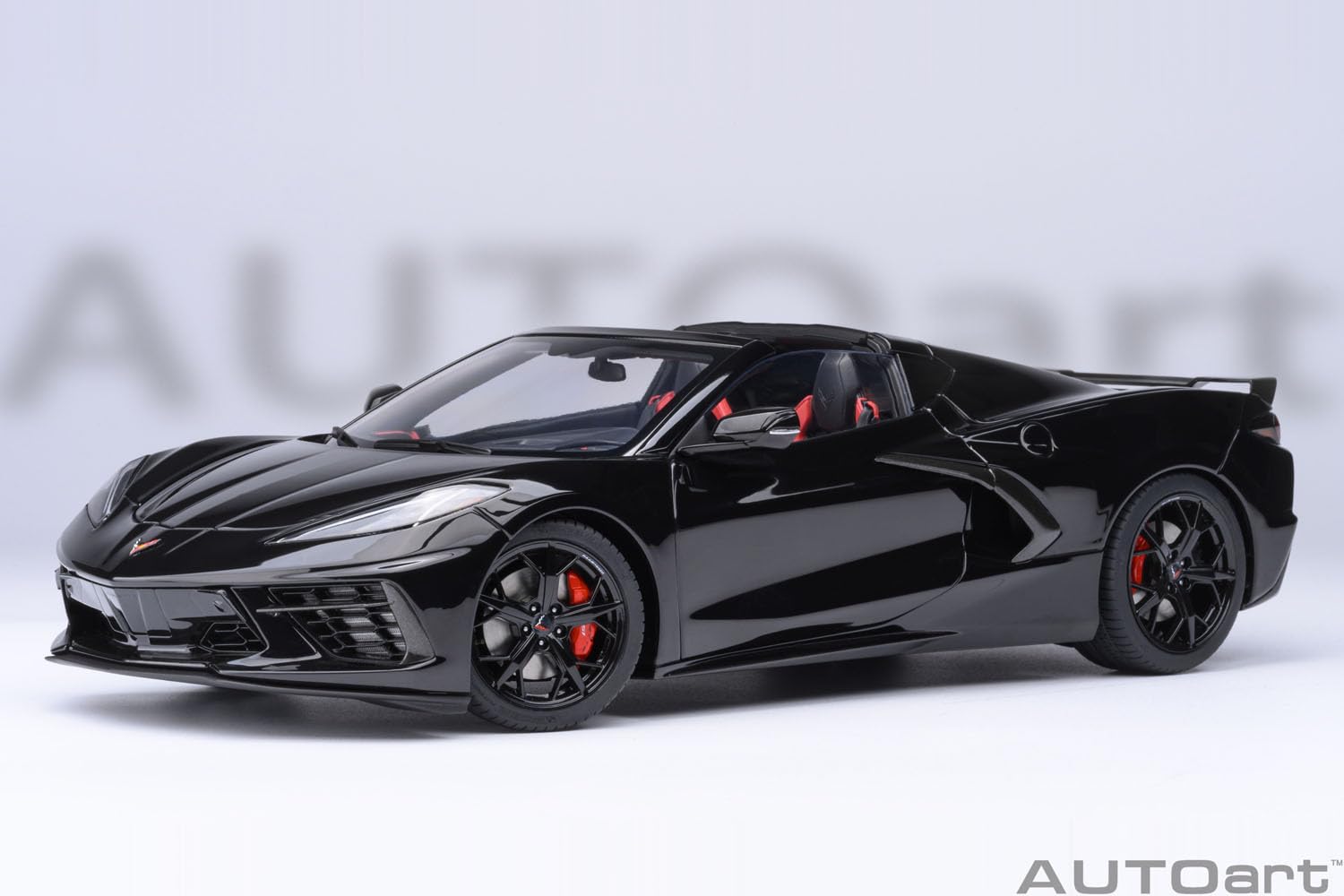 AUTOart 1/18 Chevrolet Corvette (C8) Stingray Z51 Black Finished