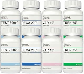 Strength Stack +Plus (Testosterone Enhancement System) - Test-600x™, Deca 200®, VAR 10®, Tren 75® - 2 Month Supply