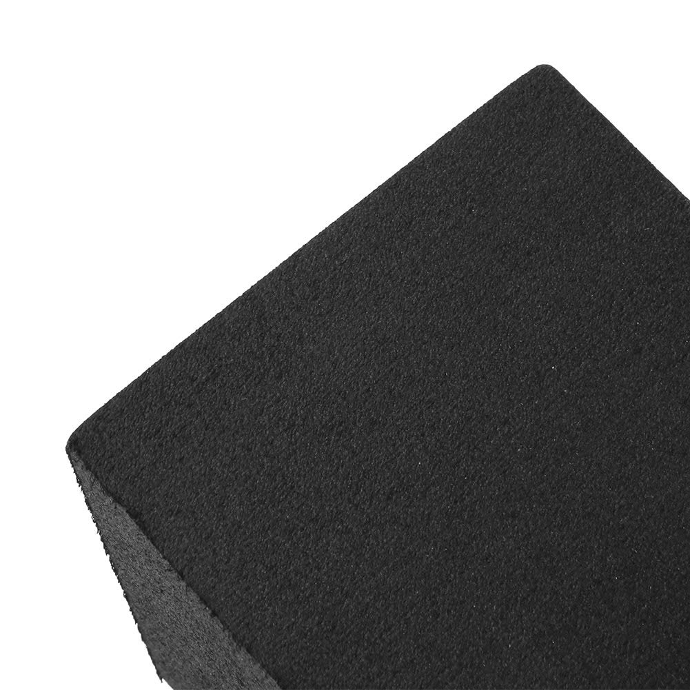 Soft EVA Car Roof Racks Bars for Surfboard Kayak Stand Up Paddle, Easy to Carry and Store, Effective Car Roof Rack for Adventures, Black, 2 Pack