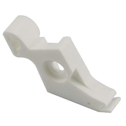 DREAMSTITCH Low Shank Snap On Sewing Presser Foot Adaptor Ankle 4124112 for Husqvarna Viking,White Alt:4124112-01,4124112-45,4124112-45,4123471-01,4126161-01,412616101#4124112