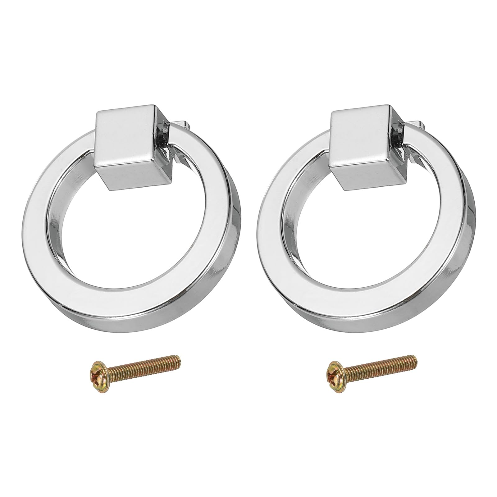 PATIKIL 2Pack Drawer Ring Pull Handles