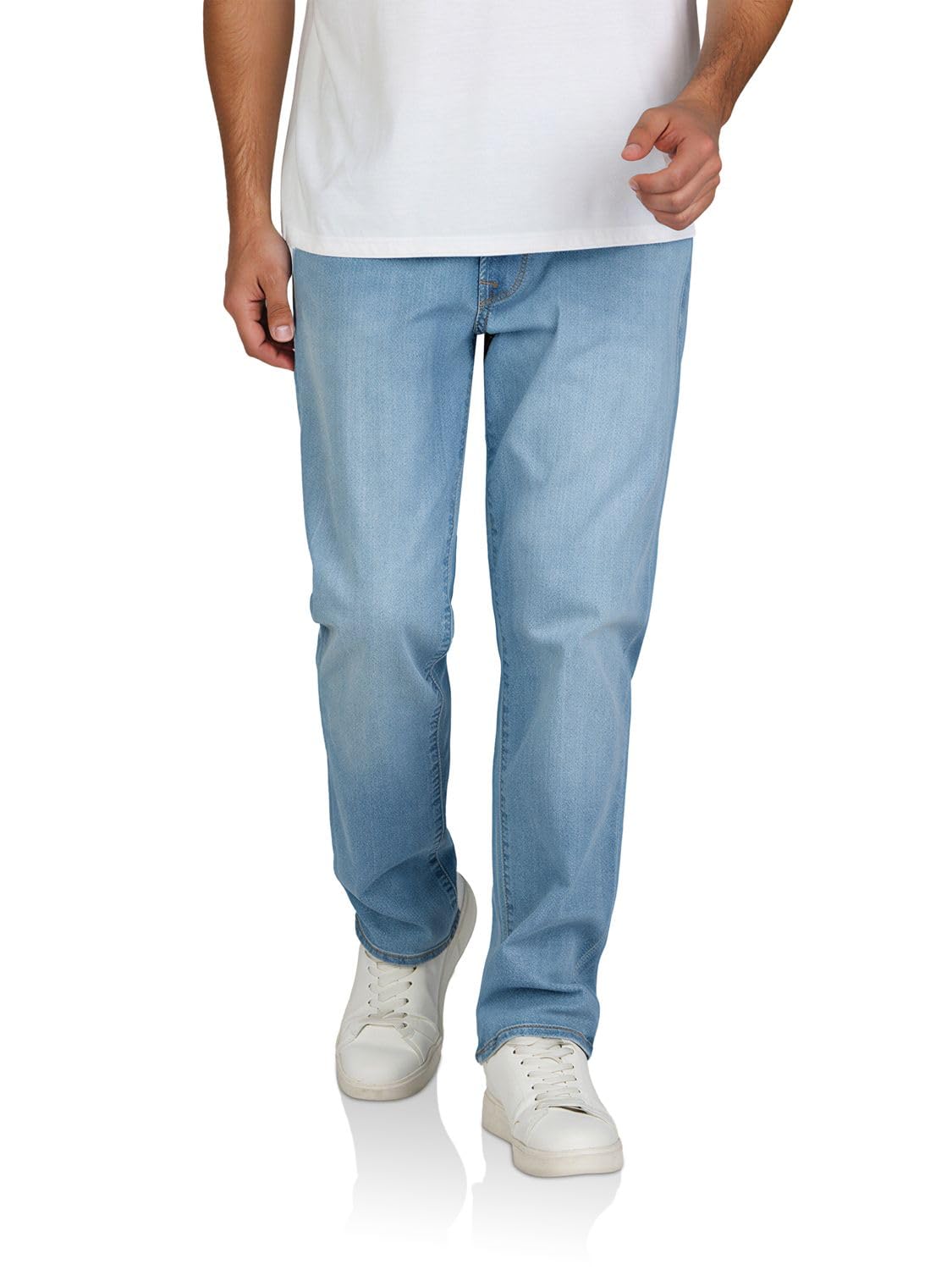 JACK & JONES Jeans Herren Stretch Regular Fit JJICLARK JJICON SQ | Jeanshose Hose Denim Blau 30 31 32 33 34 36 38