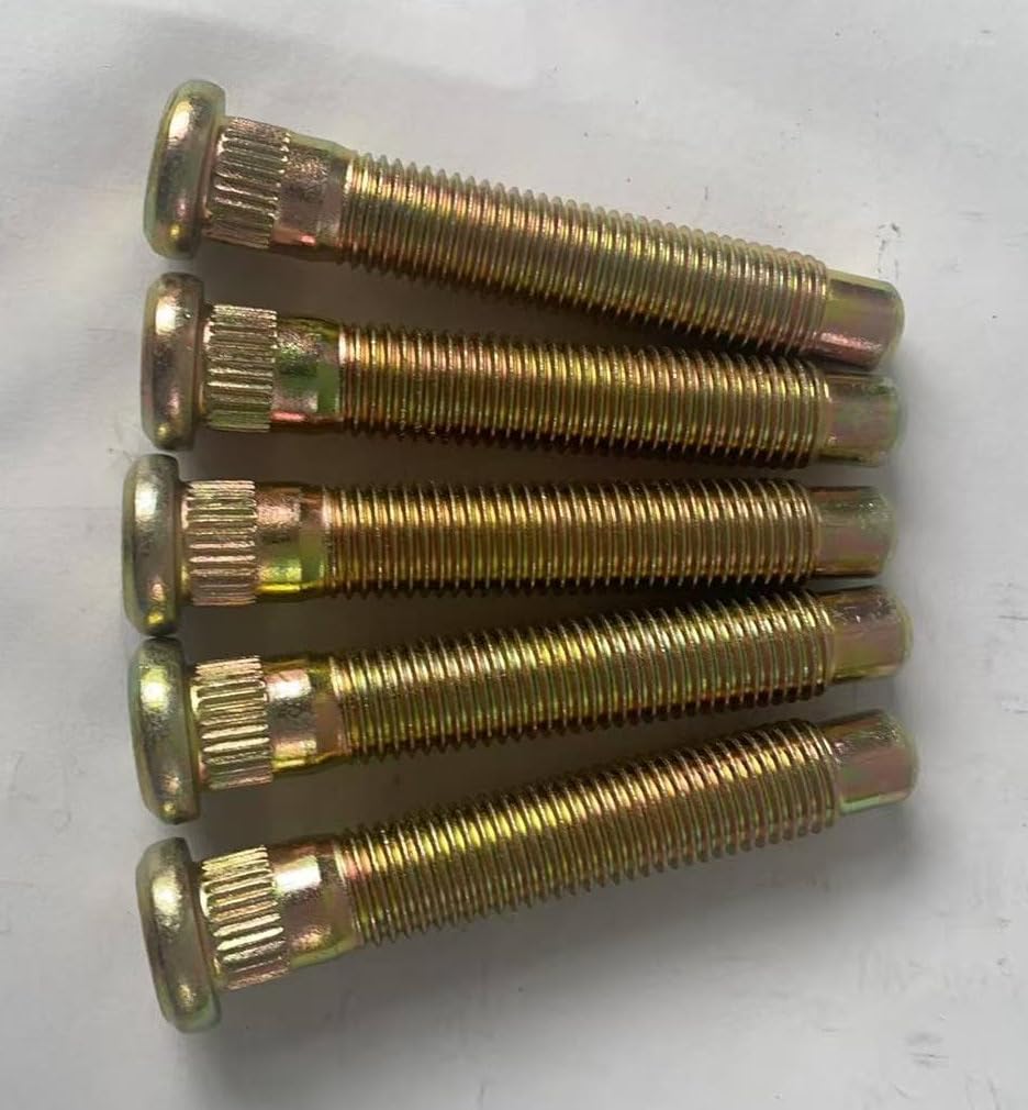 5PCS M12-1.5 Extended Wheel Bolt Studs 2.85" UHL Compatible with 5-Lug Wheel Honda Accord V6 Civic Prelude, Acura Integra Type R RSX TSX 1" Longer Than Stock