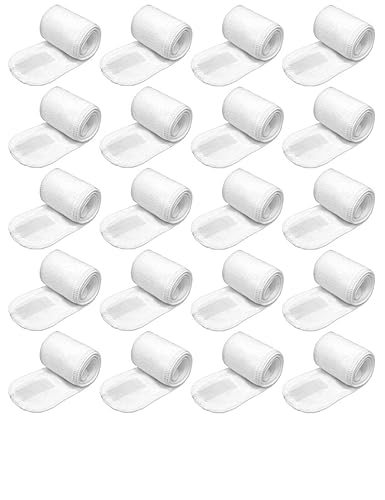 Miniatura 6 de EUICAE Diadema de spa, toalla para el cabello, antideslizante, elástica, lavable, para maquillaje, tratamiento facial, diadema deportiva para lavado