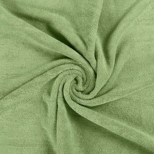 Utopia Towels 4 Pack Premium Bath Towels Set, 27 by 54 Inches, 100% Ring Spun Cotton 600GSM, Lightweight and Highly Absorbent Quick Drying Towels, Perfect for Daily Use, Sage Green - Image 5