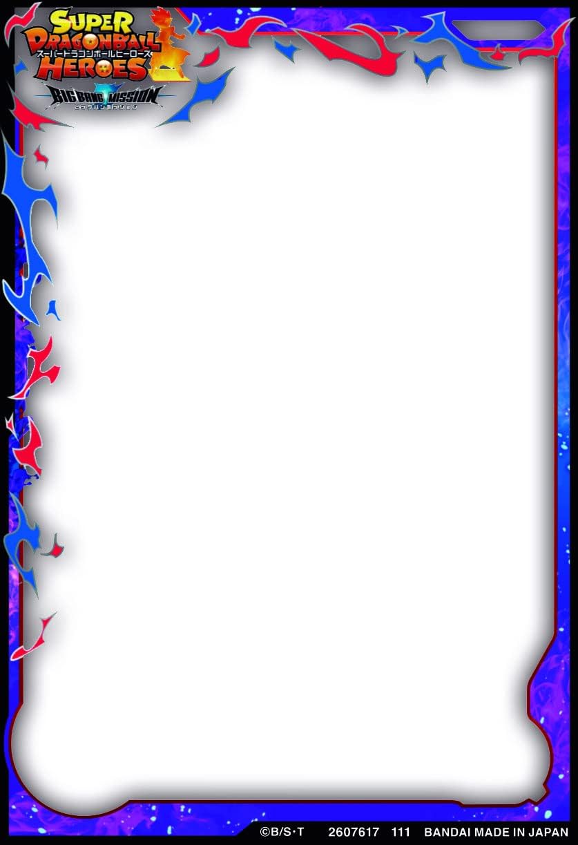 Bandai Super Dragon Ball Heroes Official 11 th Pocket Binder -New Spatiotemporal War Set- Japan Import