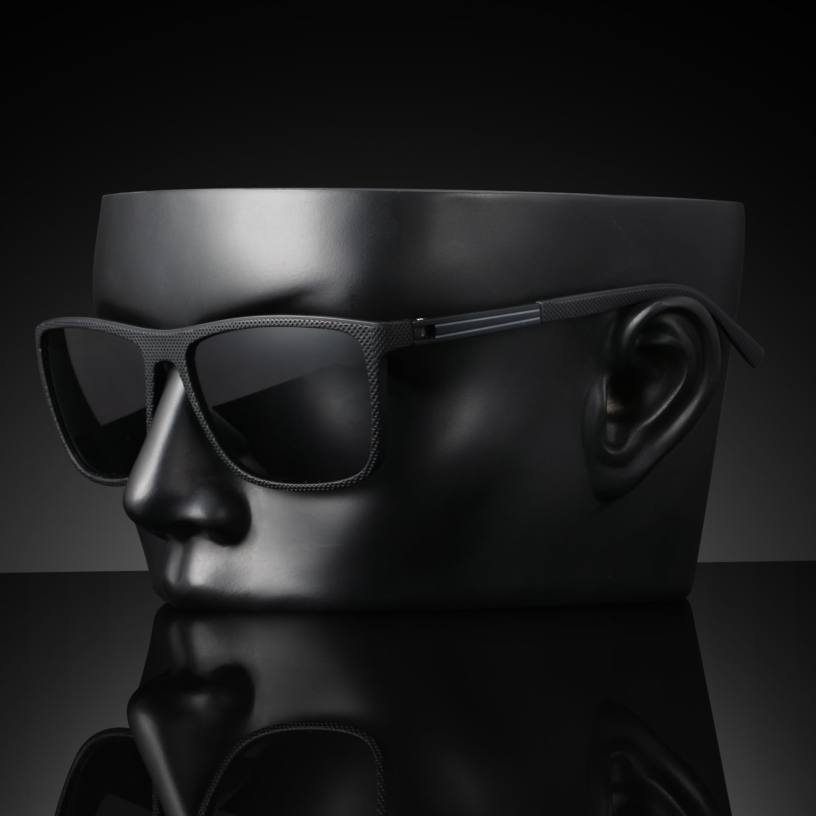 Gafas de sol polarizadas para hombre, clásicas, ligeras, para conducir, pescar, golf, protección UV