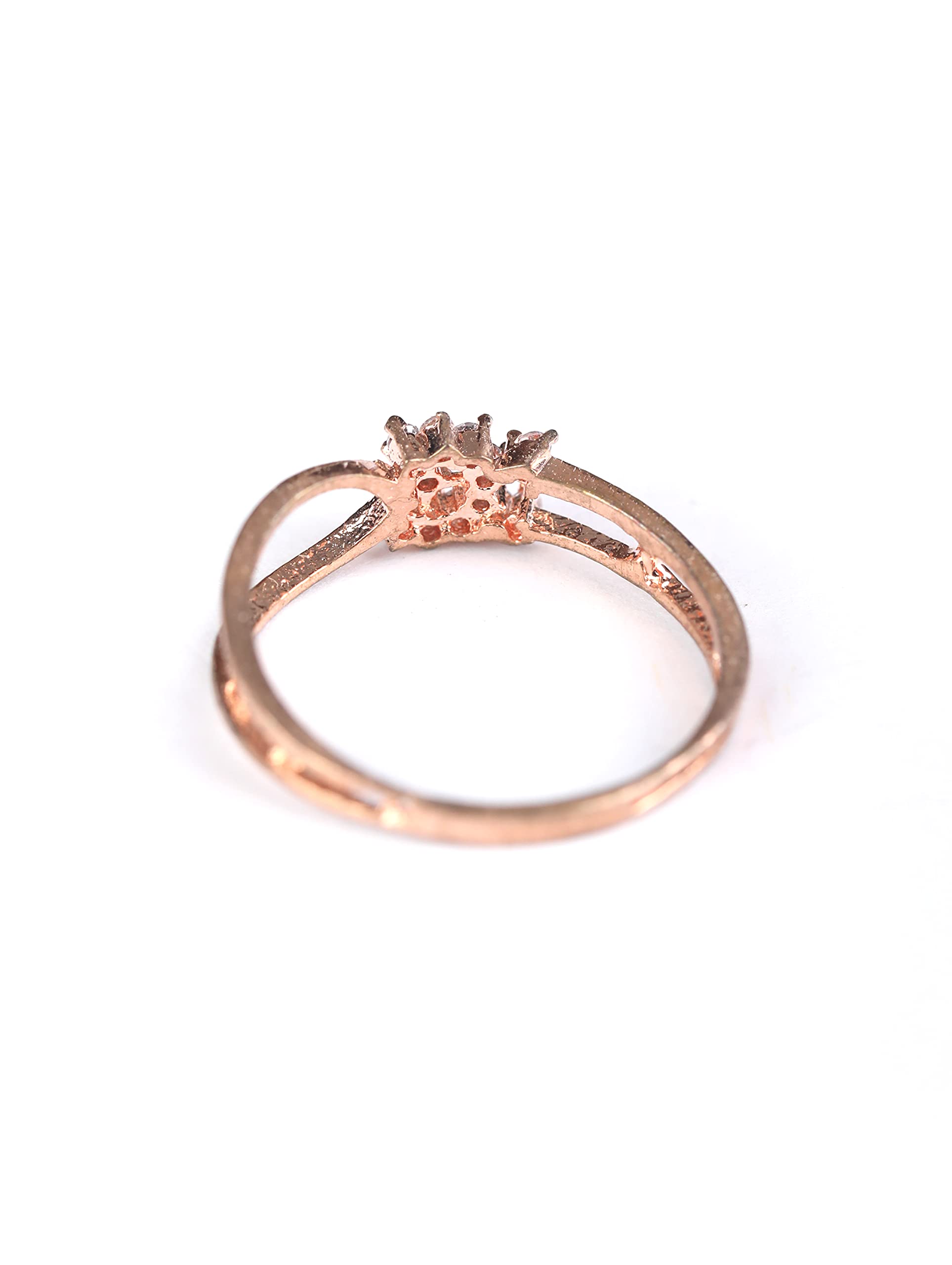 Women's American Diamond Plated Ring, Elegant Gift