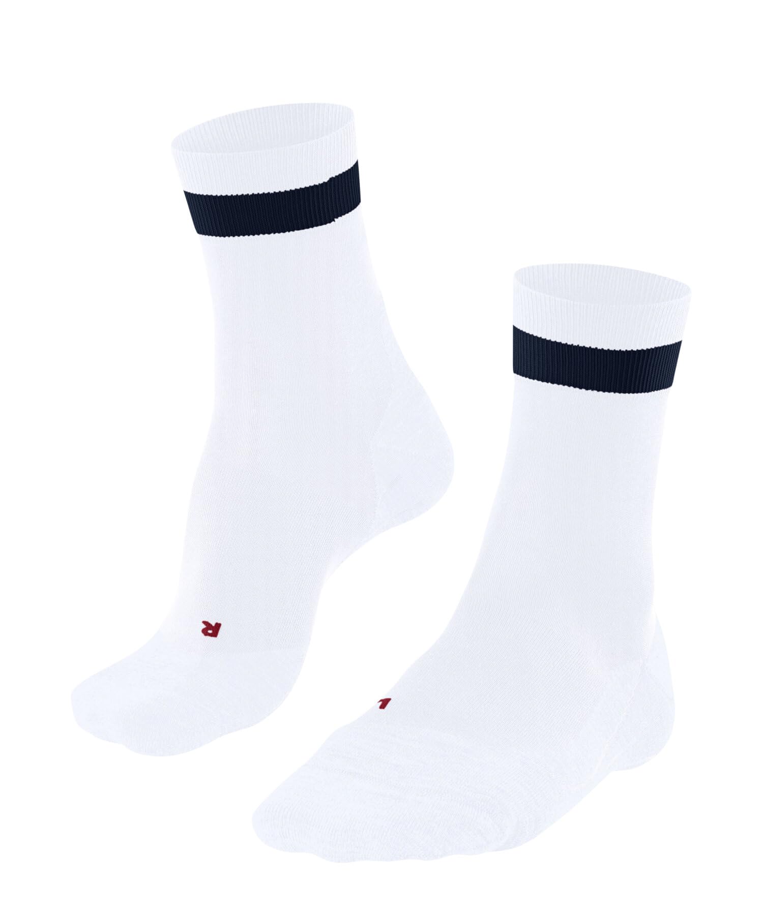 FALKE Men's RU4 Endurance M So Cotton Anti-Blister 1 Pair Running Socks, White 2002, 5.5-7.5
