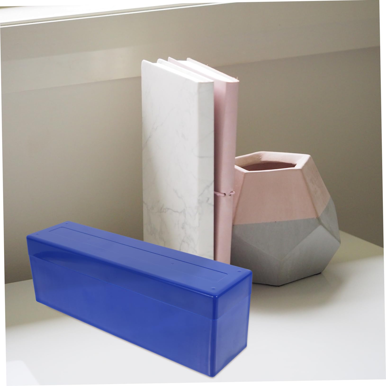 NUOBESTY Coin Organizer Box with Slots for Coins Convenient Storage