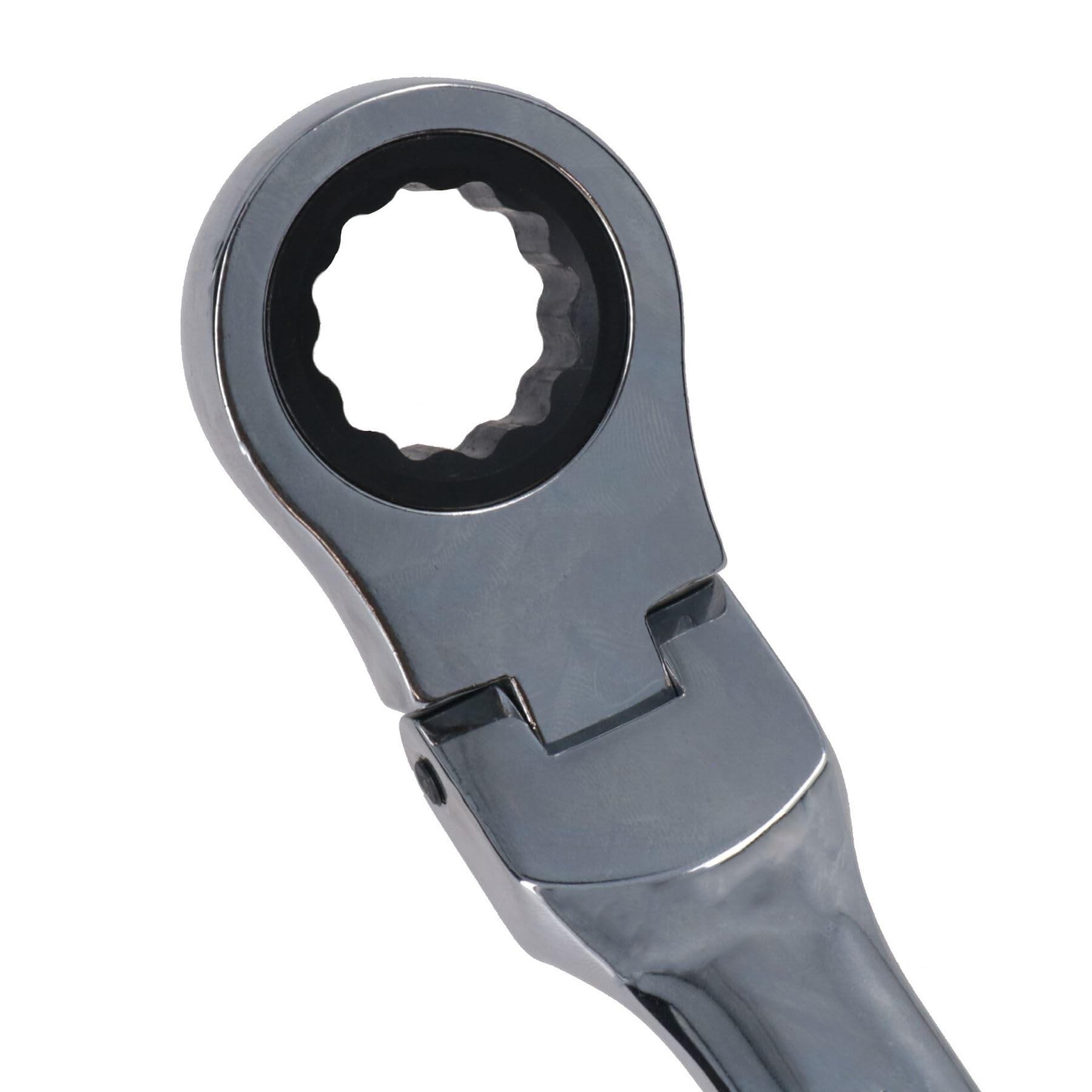 Clé à cliquet à tête flexible Jetech de 15 mm, métrique | Leroy Merlin