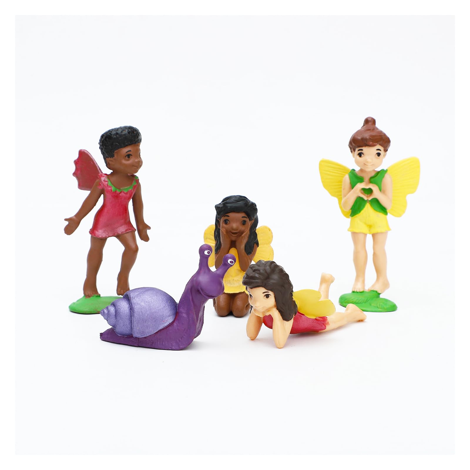 ONEST 10 Pieces Hand Painted Fairy Figurines - Miniature Fairy Garden Accessories For Kids & Adults