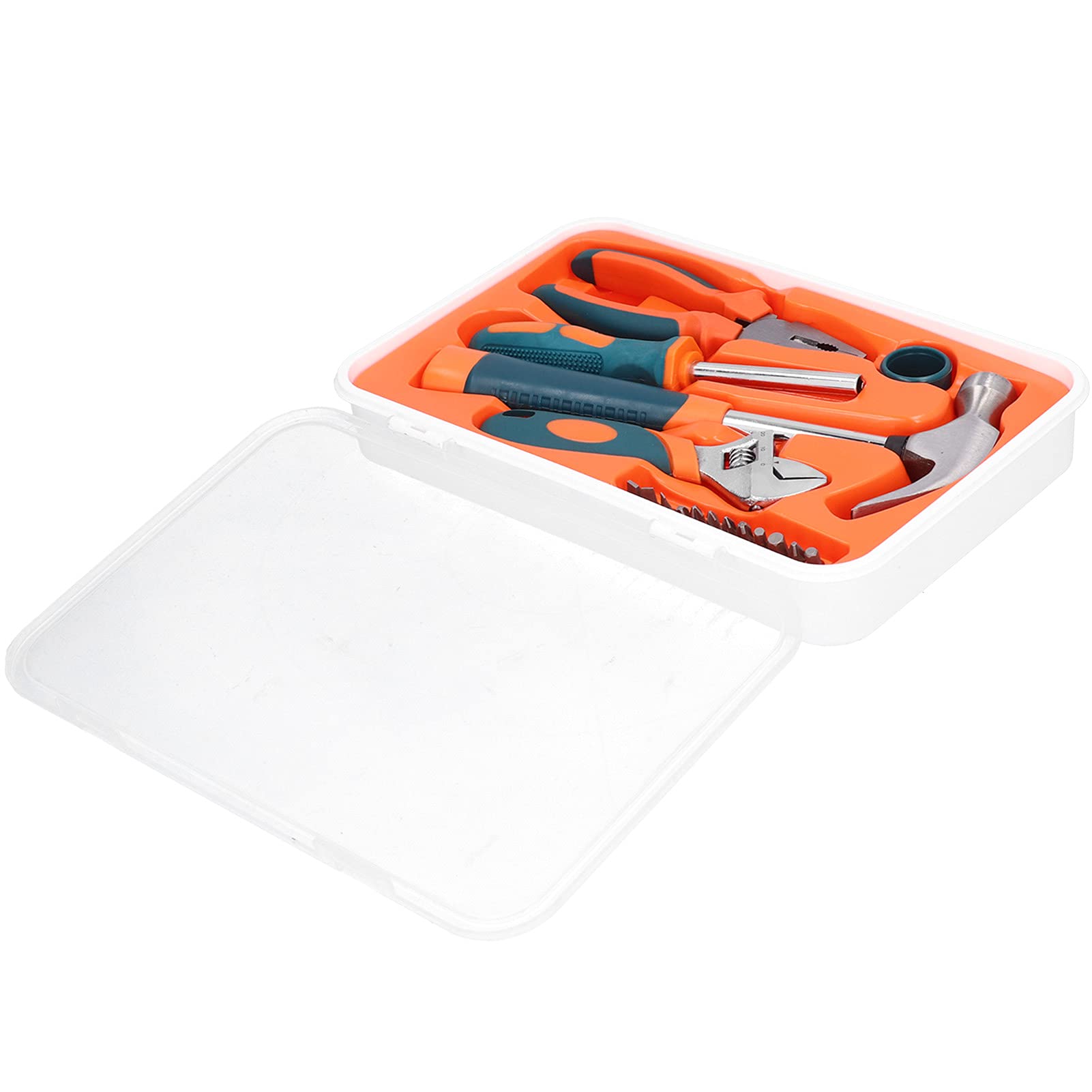 Set di Utensili Manuali 17 Pezzi, Set di Utensili per la Casa, Collezione Generale di Utensili per la Casa, Comprese Pinze a Martello, Cacciavite per Progetti Domestici Set