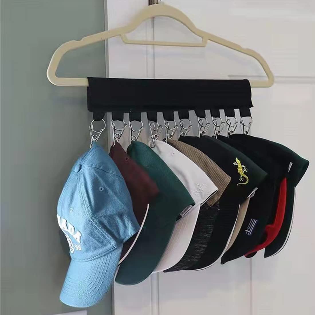 Organizador De Gorras Para Hombre HYDERMUS Hat Rack For Wall
