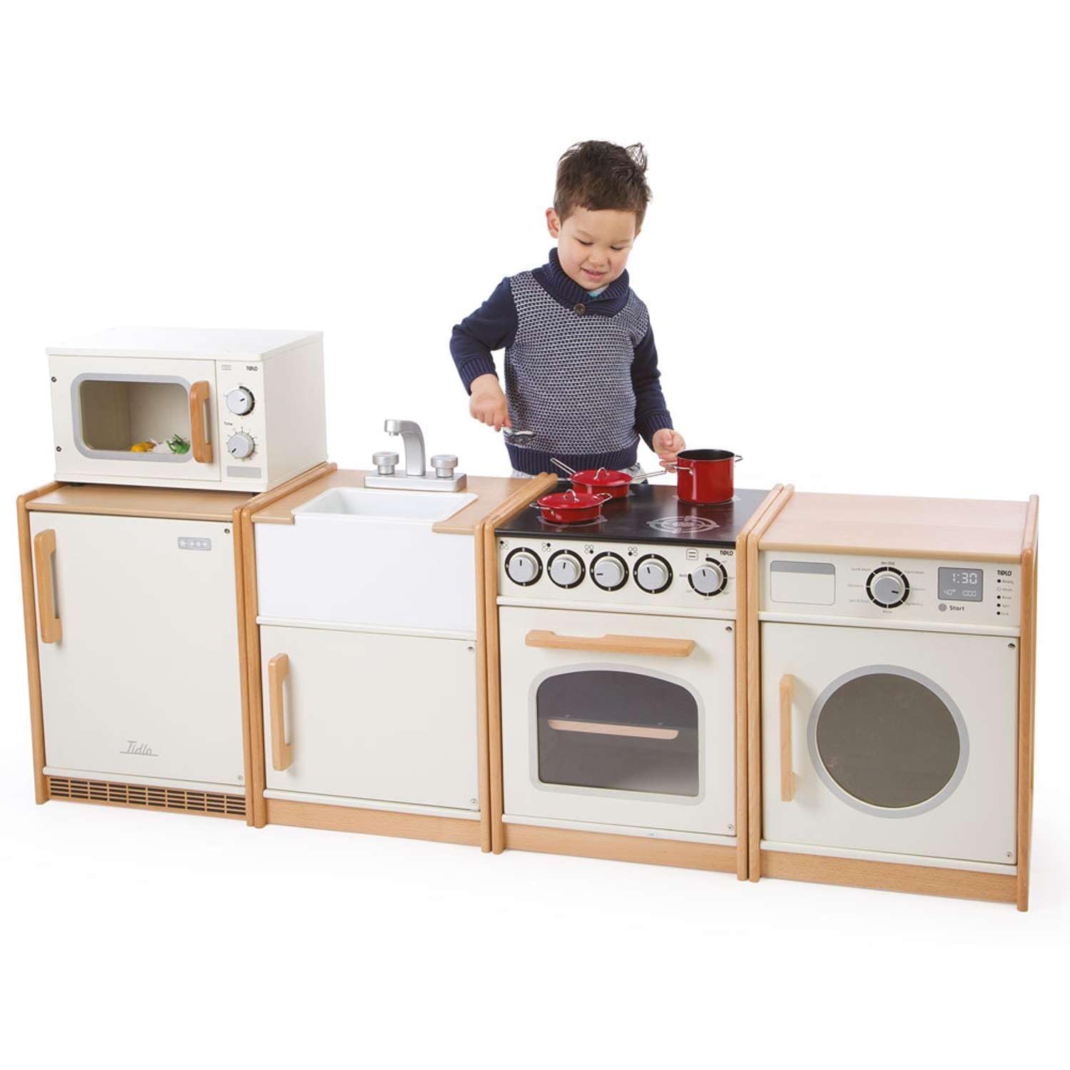 Tidlo T0304 Pretend Mikrowelle, Multi