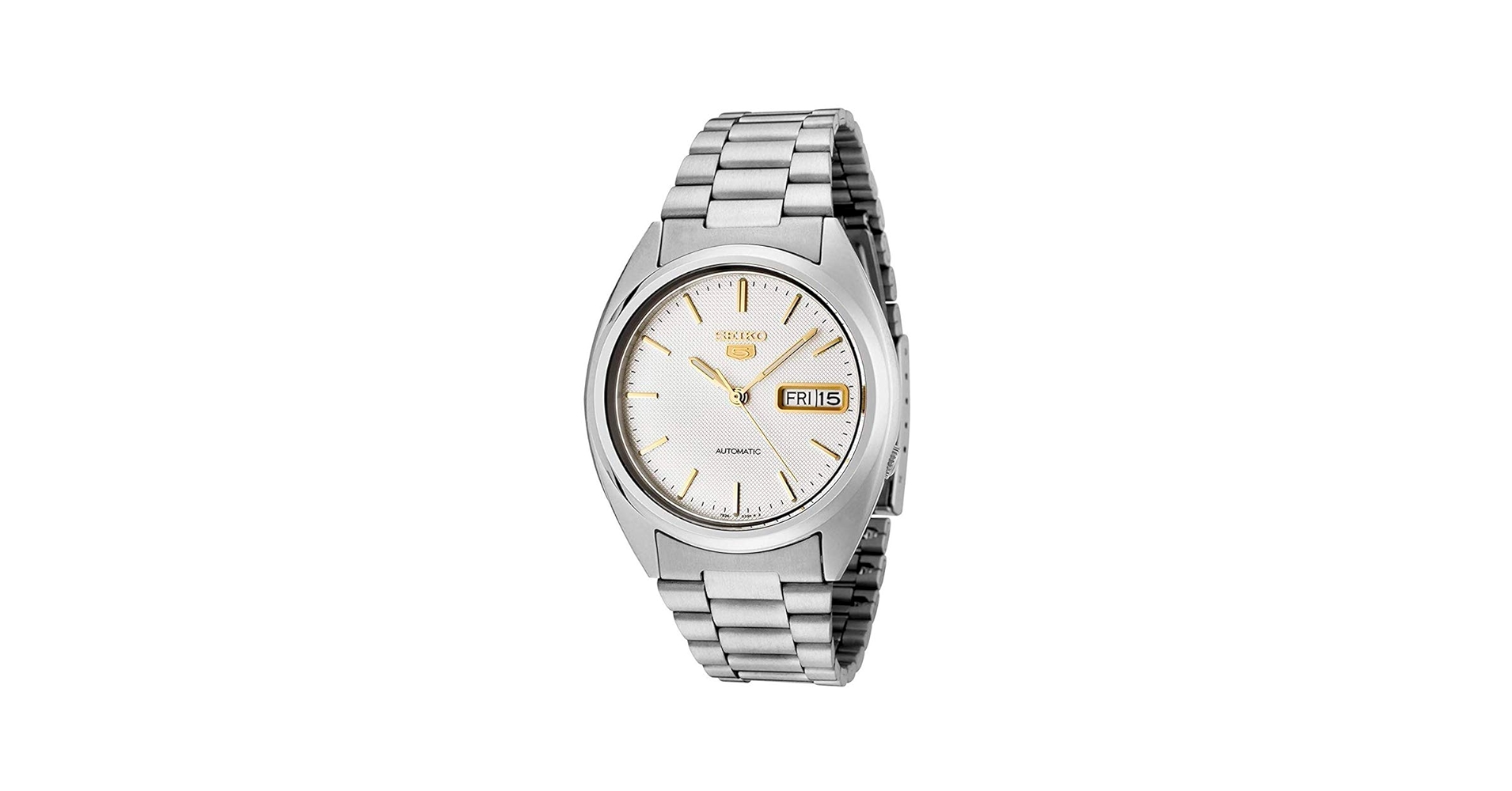 セイコー5 メンズ 時計 SNXG47K ホワイト SEIKO 自動巻き Amazon.com: Seiko Men's SNXG47 5 Automatic White Dial