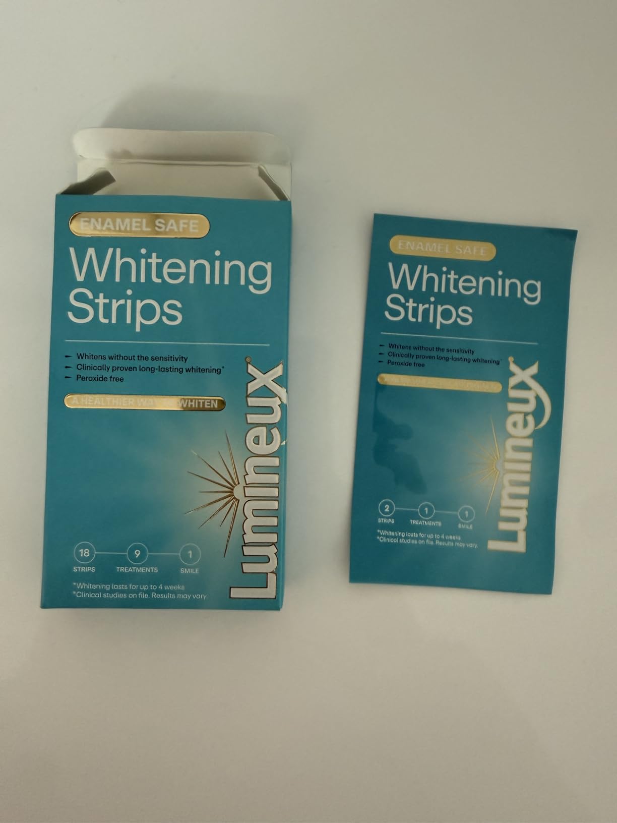 teeth whitening strips for sensitive teeth customer review image and real results