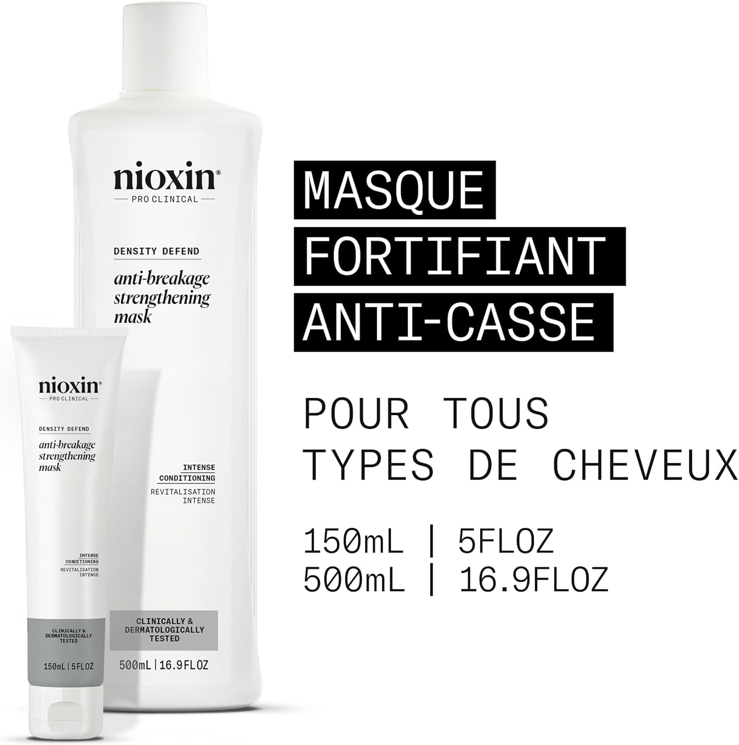 Nioxin - Kit de soins SYSTEM 4 - Shampoing & après-shampoing (150ml), soin sans rinçage (40ml) + masque fortifiant (150ml)